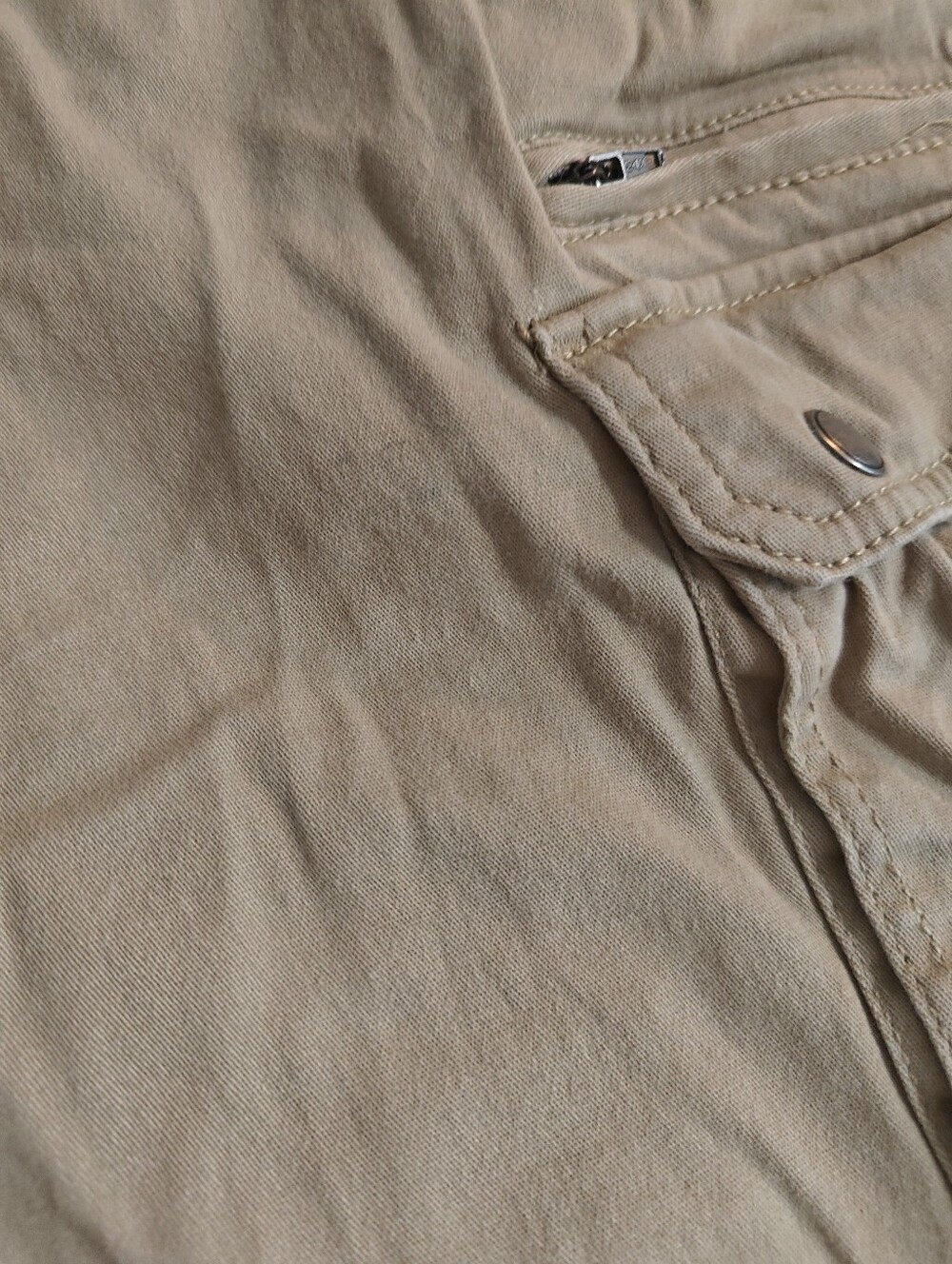 (Bundle Of 6) Men's Cargo Shorts - Olive Camo, Tan, Blue, Light Brown Size 34 - Picture 9 of 9